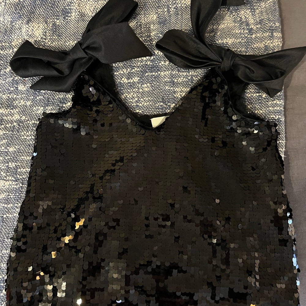 Maeve by Anthropologie Sequin top